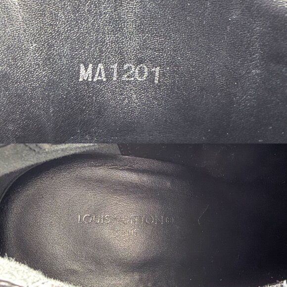 Louis Vuitton Star Trail LV Chelsea Ankle Boots Black Size 40 US 10 Women's - Picture 15 of 16